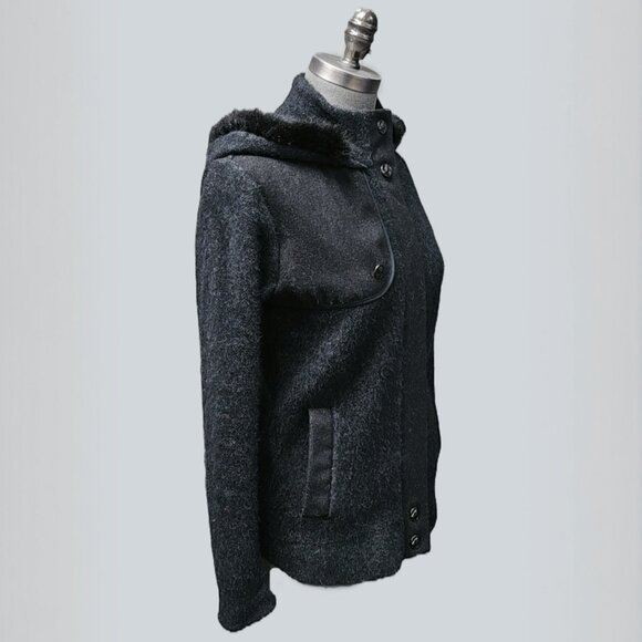 Merinomink Jacket with Possum Fur Trim - Picture 5 of 5